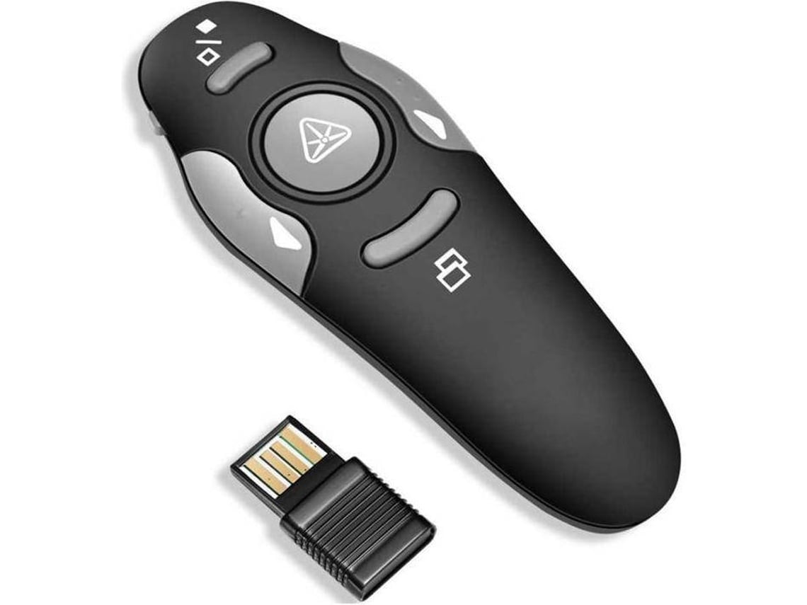 Rato Recarregável sem Fio Goeik Bluetooth 5.0 + 2.4g com Pen USB