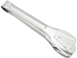 Pinça Longa De Aço Inoxidável Para Churrasco – Ideal Servir Carne, Salada E Bife 23cm