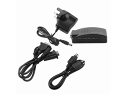 Aetheria conversor de Vídeo Bnc para Vga Adaptador com Cabo Sinal para Monitor Pc Lcd Crt 1920x1200