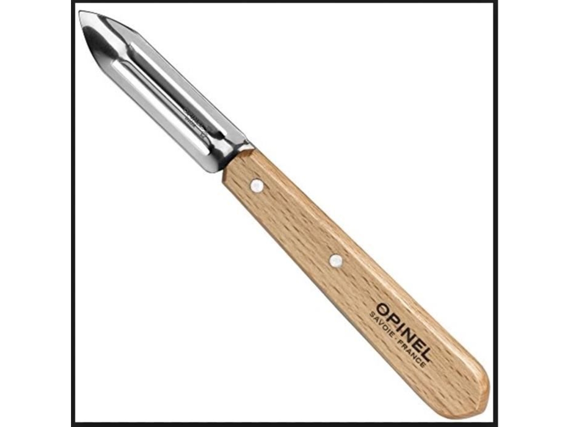 Faca De Legumes, Opinel, N° 115, Aço Inoxidável, Madeira, Bege