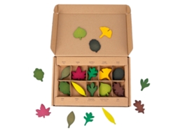 Primerox quebra cabeça de Madeira em Forma de Folha para Crianças Brinquedo Educativo de Aprendizagem Sorteador