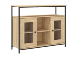 Sideboard, Sideboards Vidaxl Marrom Madeira Processada (n/a)