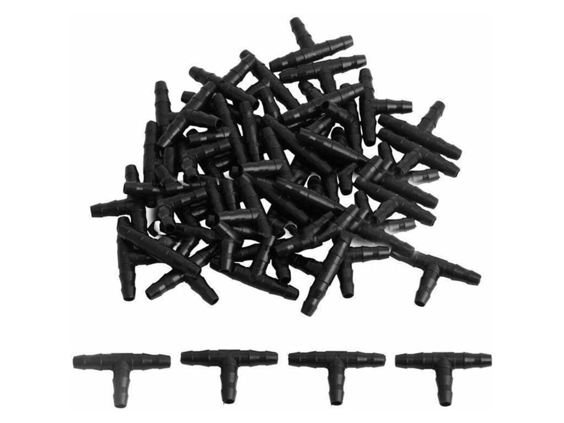 Acessórios De Tee De Farpado Universal, Plásticos De Engenharia Duráveis E Resistentes E Resistentes À Água Para Diversas Aplicações, Incluindo Conexã