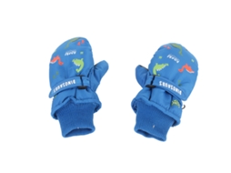 Rebe-luvas De Inverno Para Crianças 2-5 Anos Cartoon Aquáticas Antiderrapantes Com Pelúcia