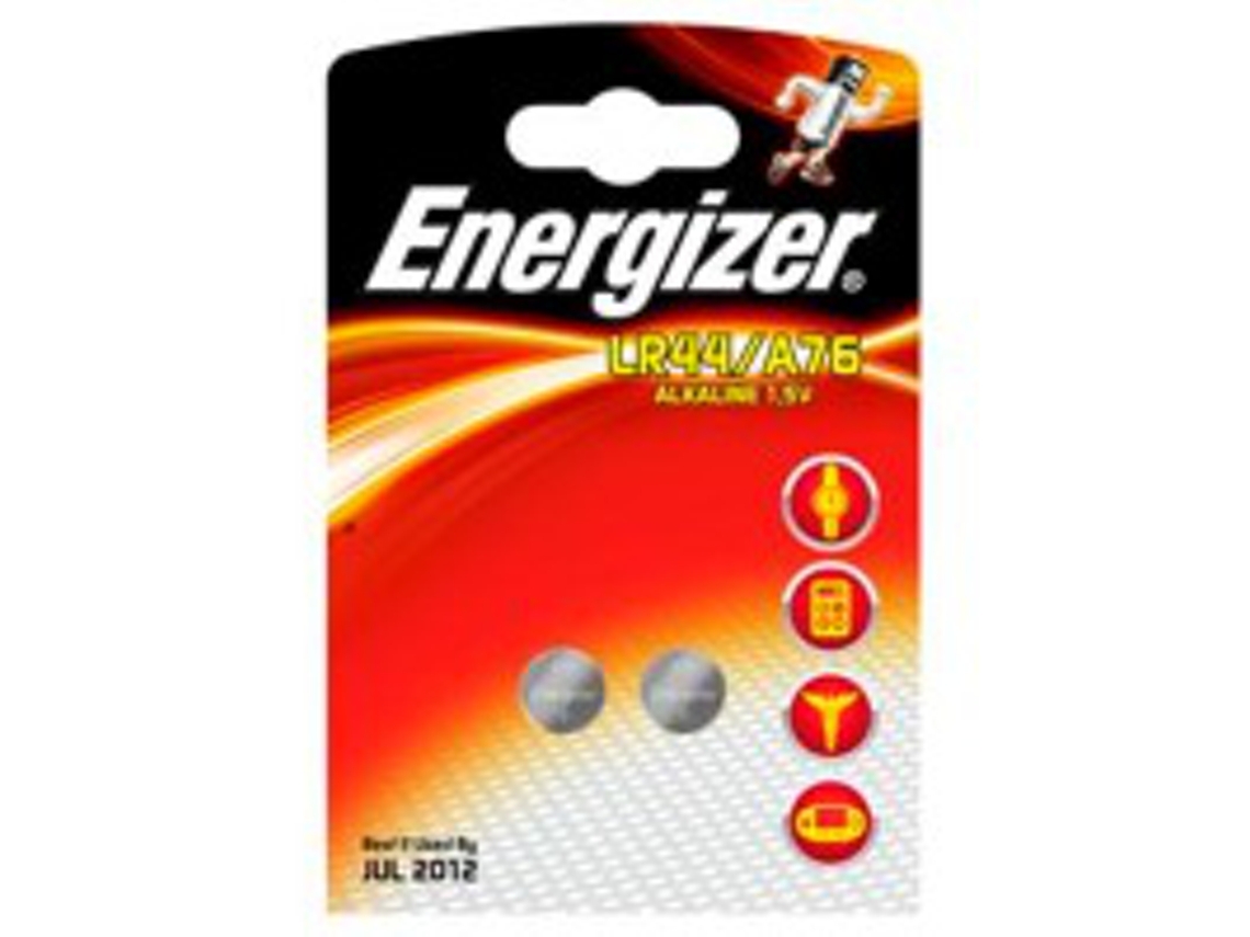 Pilhas ENERGIZER Alcalinas LR44/A76 (2 unidades)