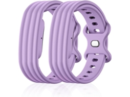 Pulseira para Google Fitbit Air, Silicone Macio, 2 peças (vermelha) czhhmart