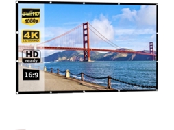 Tela de Projeção 150 Polegadas Hd Portátil | S/MARCA