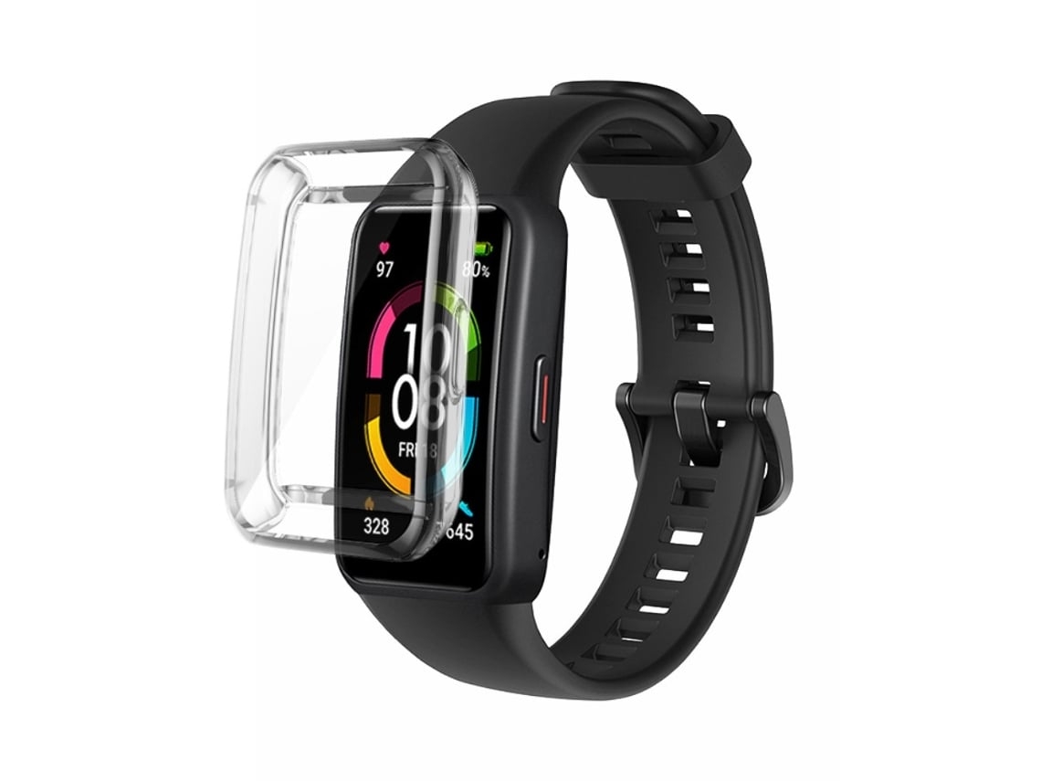 Lurelia Pulseira De Silicone, Compatível Com Huawei Band 6 Preta