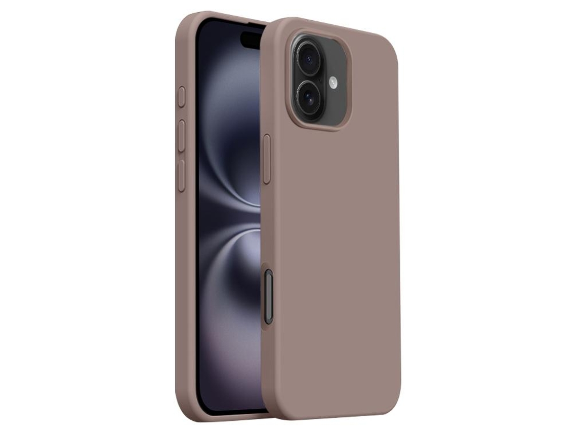 Capa De Silicone Líquido Ultra Fina Para Iphone 16 - Cobertura Total - Magsafe