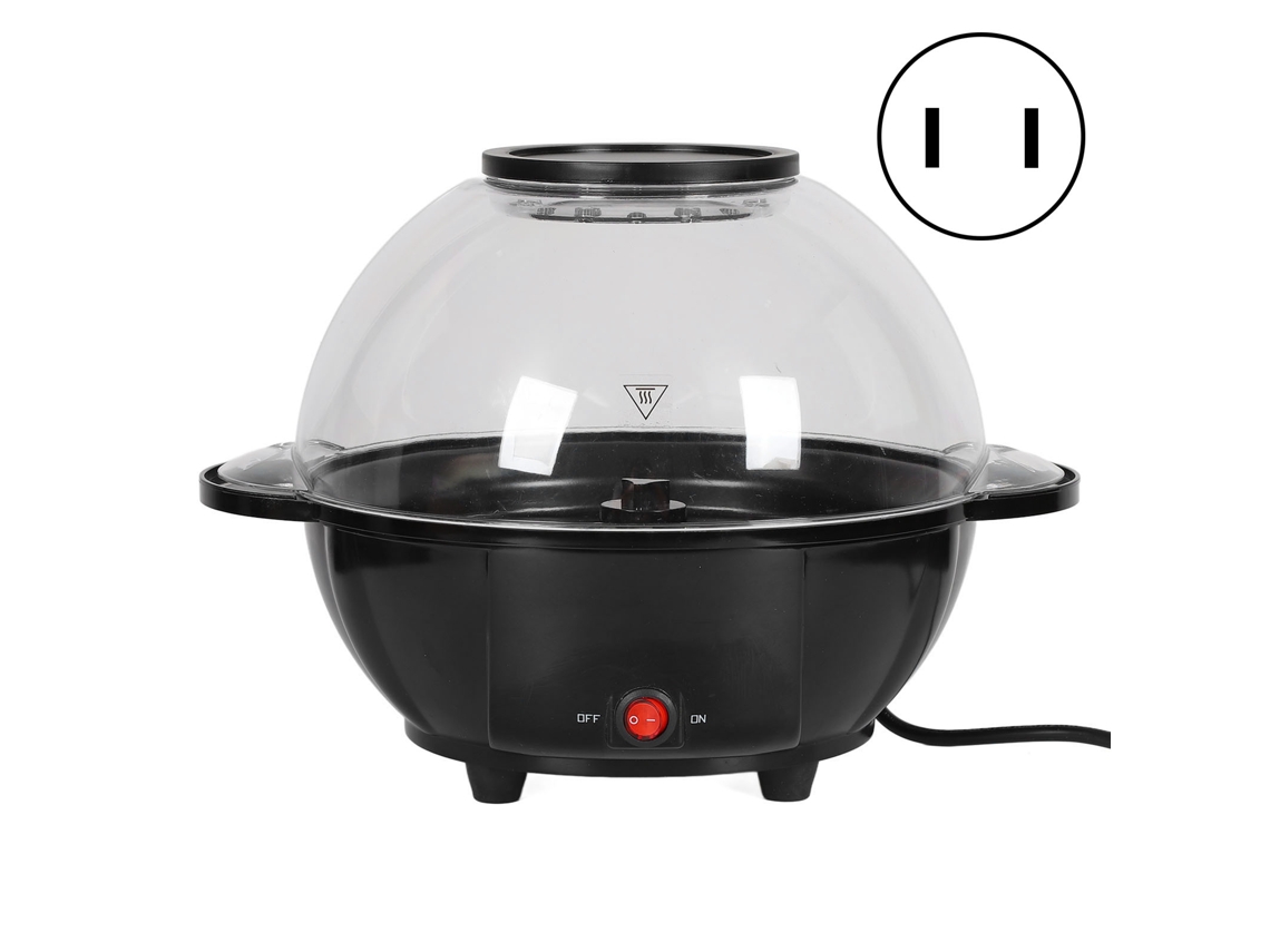 Laxiscreed Máquina De Pipocas Pequena Automática Para Uso Doméstico E Diy Com Forma De Bola