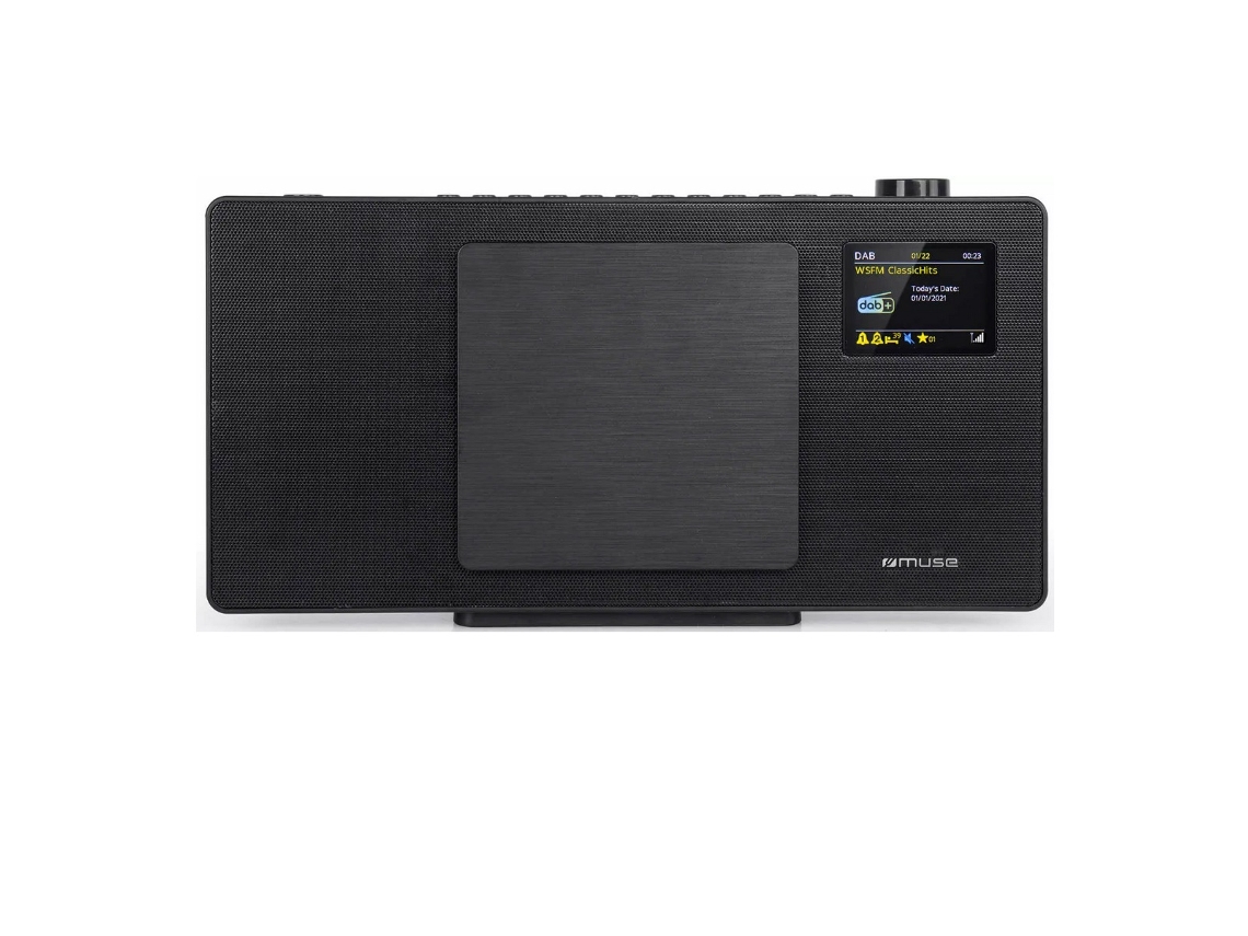 Sistema Micro Hi-fi Preto De 40 W Com Bluetooth - M65dbt - Muse