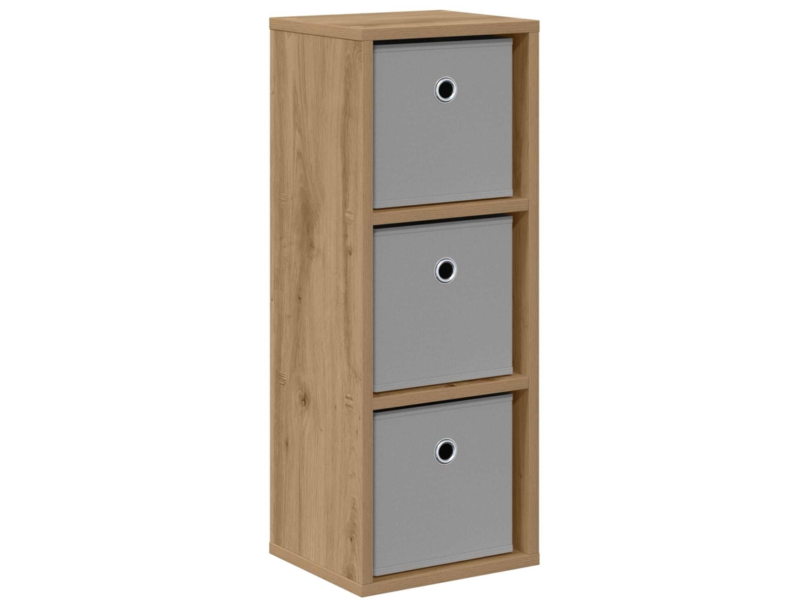 Conjunto 1 Buffet Vidaxl Castanho Derivados De Madeira (25,5 X 22 X 69,5 Cm)