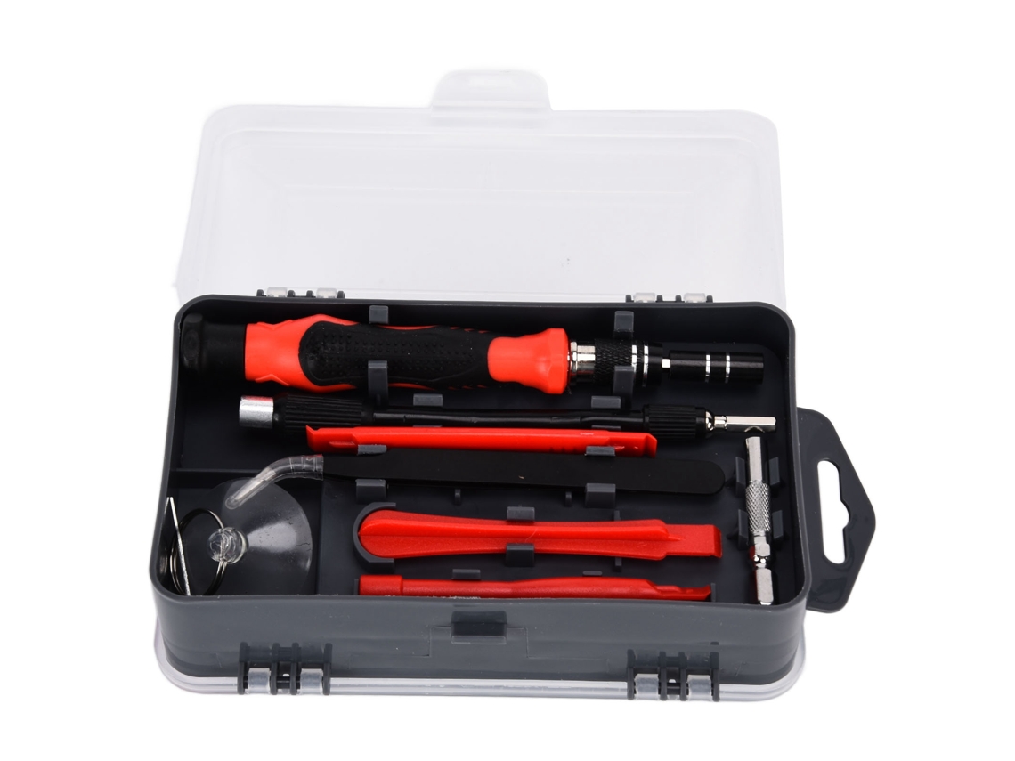 Kit de 115 Ferramentas de Reparo Multifuncionais para Eletrônicos