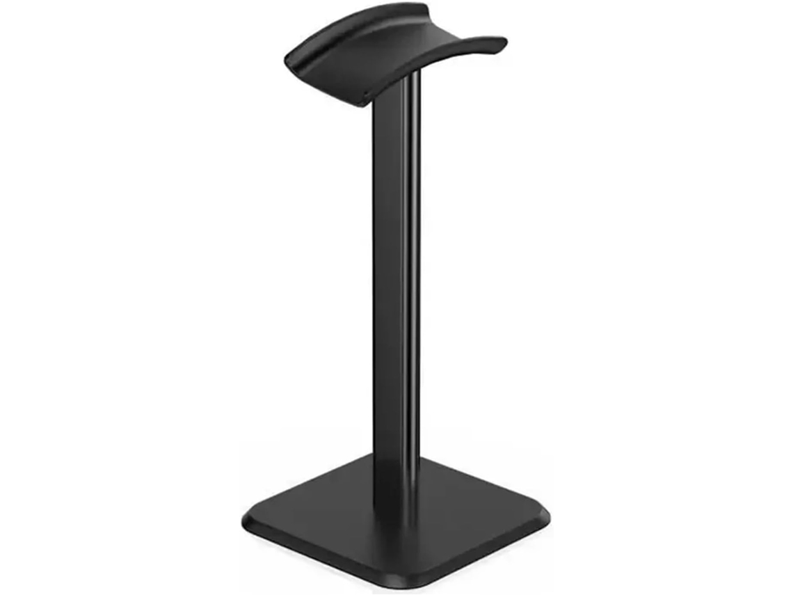 Controlador, Suporte Para Fones De Ouvido, 2 Peças, Alumínio Preto E Branco, 10, 5x10, 5x23 Cm Preto