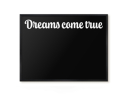 Magnetic Board Dreams Come True For The Living Room Espelharte (80x60 Cm)