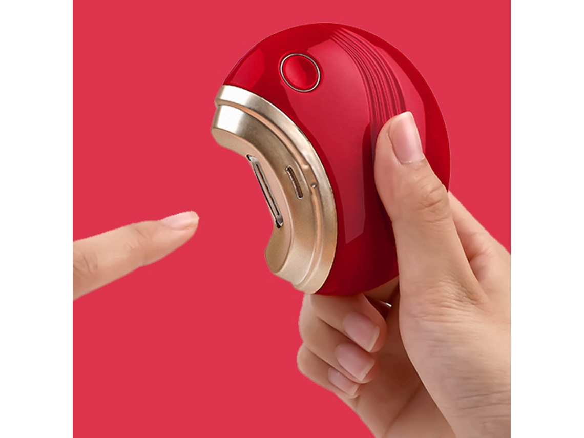 Aparador De Unhas Elétrico Vermelho (carregamento Automático, Bateria Integrada) Eoocoo