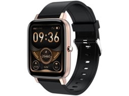 Smartwatch Fitness Tracker, Temperatura Corporal, Frequência Cardíaca, Pressão Arterial, Sono, IP67, Android/ios Ouro Bestvite