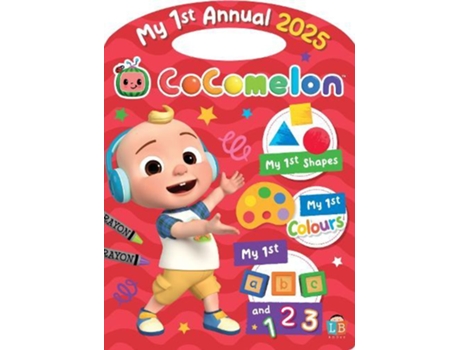 Livro Cocomelon Official My 1st Board Book Annual 2025 de Little Brother Books (Inglês)