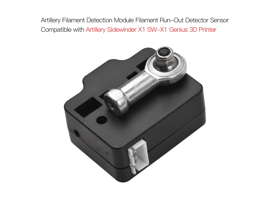 Módulo De Detecção De Filamento Sensor De Esgotamento Compatível Com Impressora 3d Artillery Sidewinder X1 Sw-x1 Genius 1.75mm