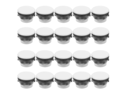 Conjunto De 20 Peças De Tampas De Painel Modulares De Plástico, Resistentes Ao Desgaste.