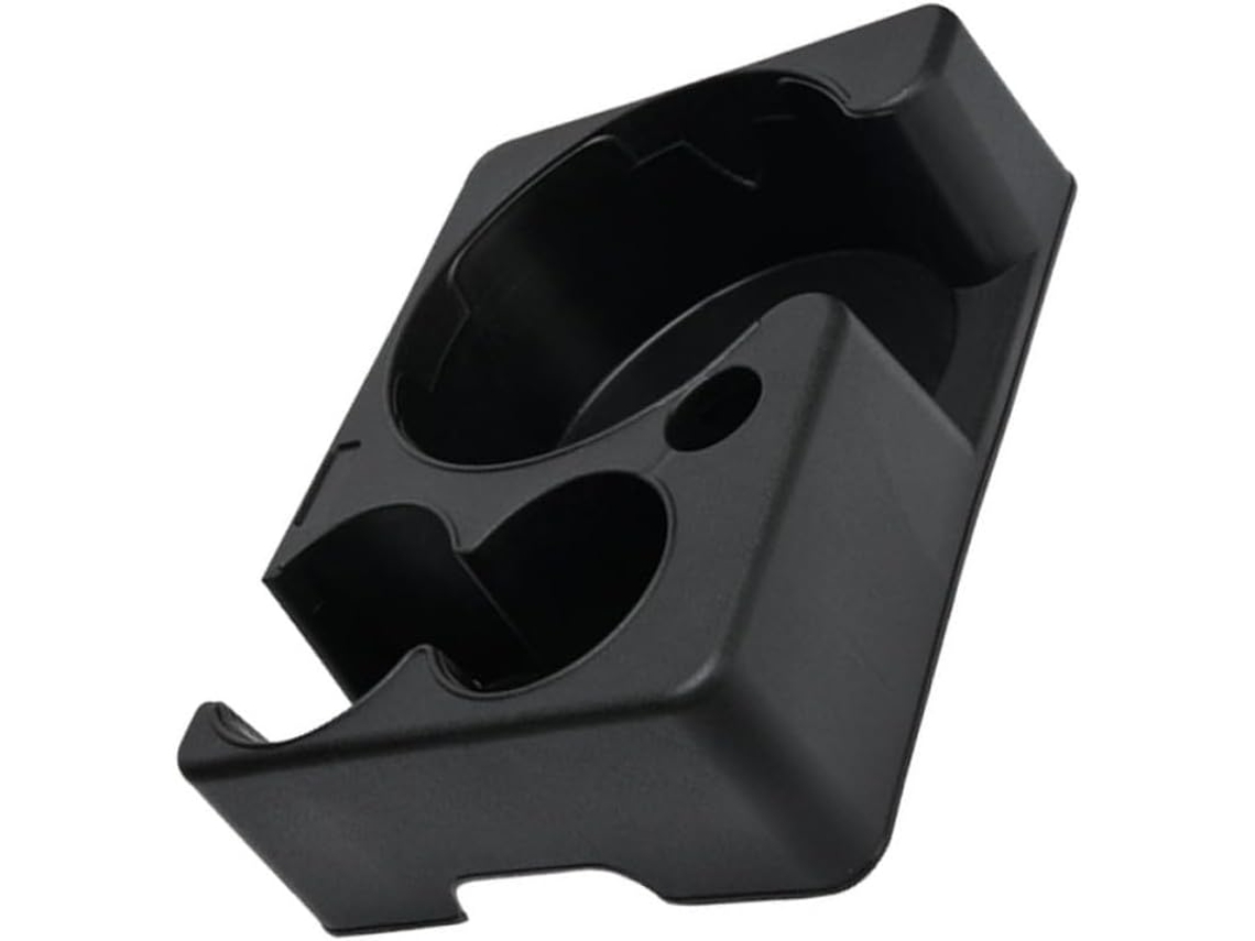 Porta-copos Multifuncional Para Carro, Em Plástico Preto.