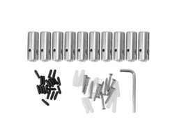 Trelho De Arame Aço Inox Para Plantas Trepadeiras Kit Externo