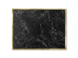 Magnetic Wall Board Beige Marble For The Office Espelharte (80x60 Cm)