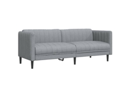 Sofa, Sofas Vidaxl Cinzeto Tecido (n/a)