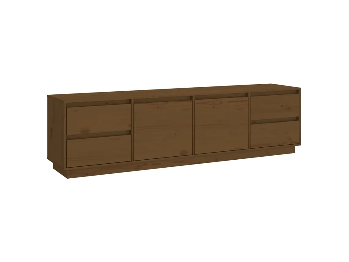 Tv Móvel na Madeira por Pinho Maciça Castanho Mel MAISON EXCLUSIVE (176x37x47,5 cm)