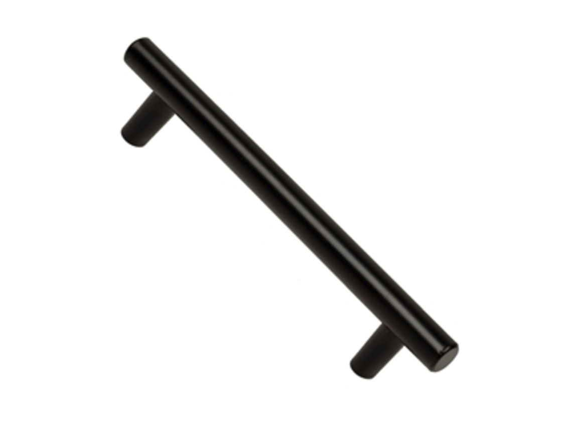 Puxador para Móveis em Aço Inoxidável HARDWAREXCHANGE com 128 mm preto fosco (128 mm)