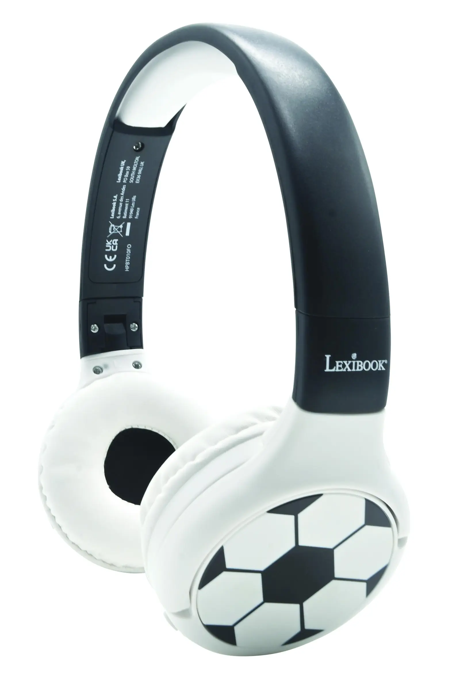 Auscultadores 2 Em 1 Bluetooth® E Com Fios, Dobráveis E Confortáveis, Com Limitação Segura Do Volume Design De Futebol