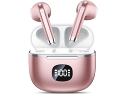 Fones De Ouvido Sem Fio Bluetooth Com 60 Horas Duração, Graves Profundos E Som Potente, 4 Microfones Para Chamadas