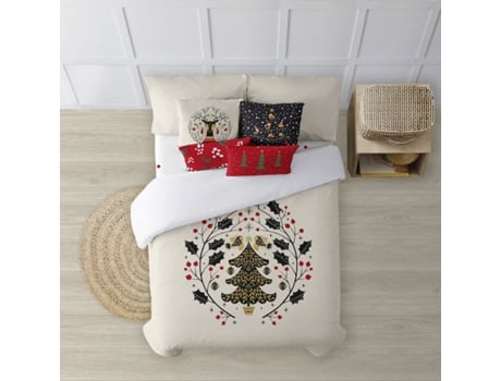 Capa de Edredão MUARE HOME Christmas (135 (220 x 220) - Algodão - Multicor)