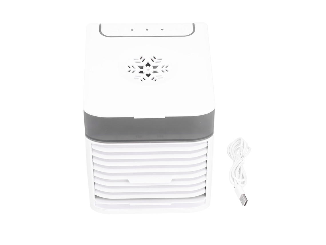 Ar Condicionado Mini Usb Portátil Mesa Tela Touch