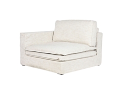 Módulo de sofá Home Esprit Bege 120 x 120 x 95 cm