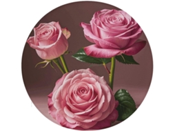 Almofada Redonda De Algodão Com Espuma Viscoelástica, Rosa, Almofada Grossa E Macia Para Cadeira De Escritório Em Casa