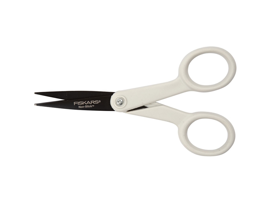 Tesoura Antiaderente Fiskars De 12 Cm Tesoura Geral Para Artesanato E Escola