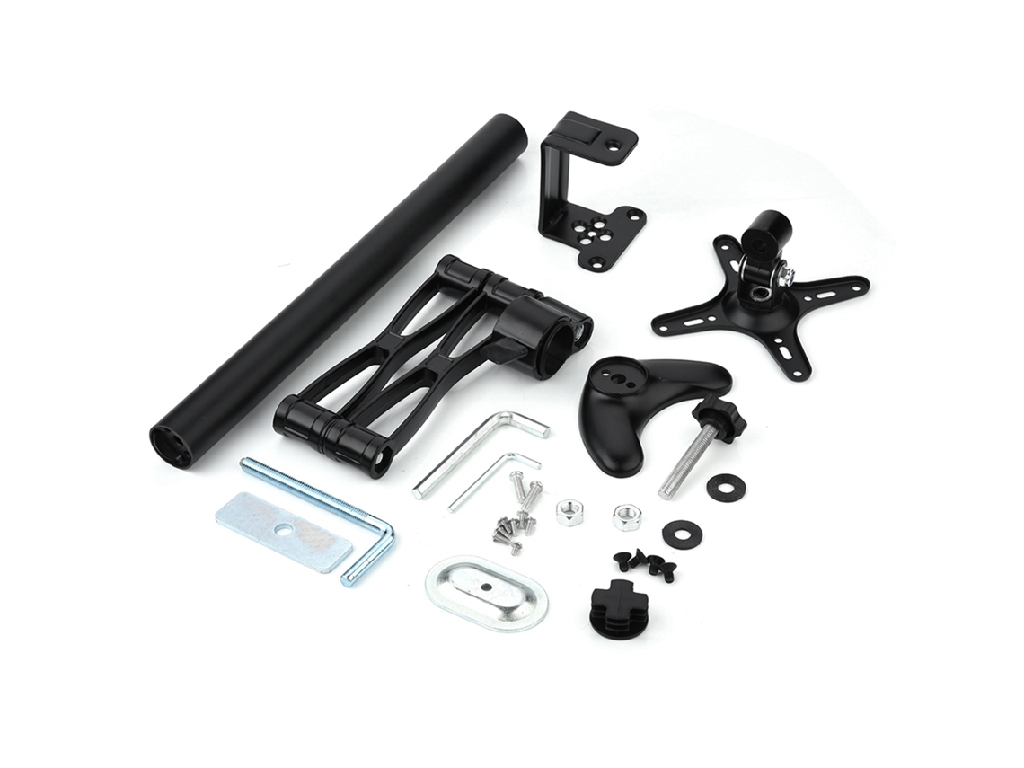 Suporte Para Monitor De Computador E Tv De 10-27 Polegadas, Suporte Lcd Rotativo 360°