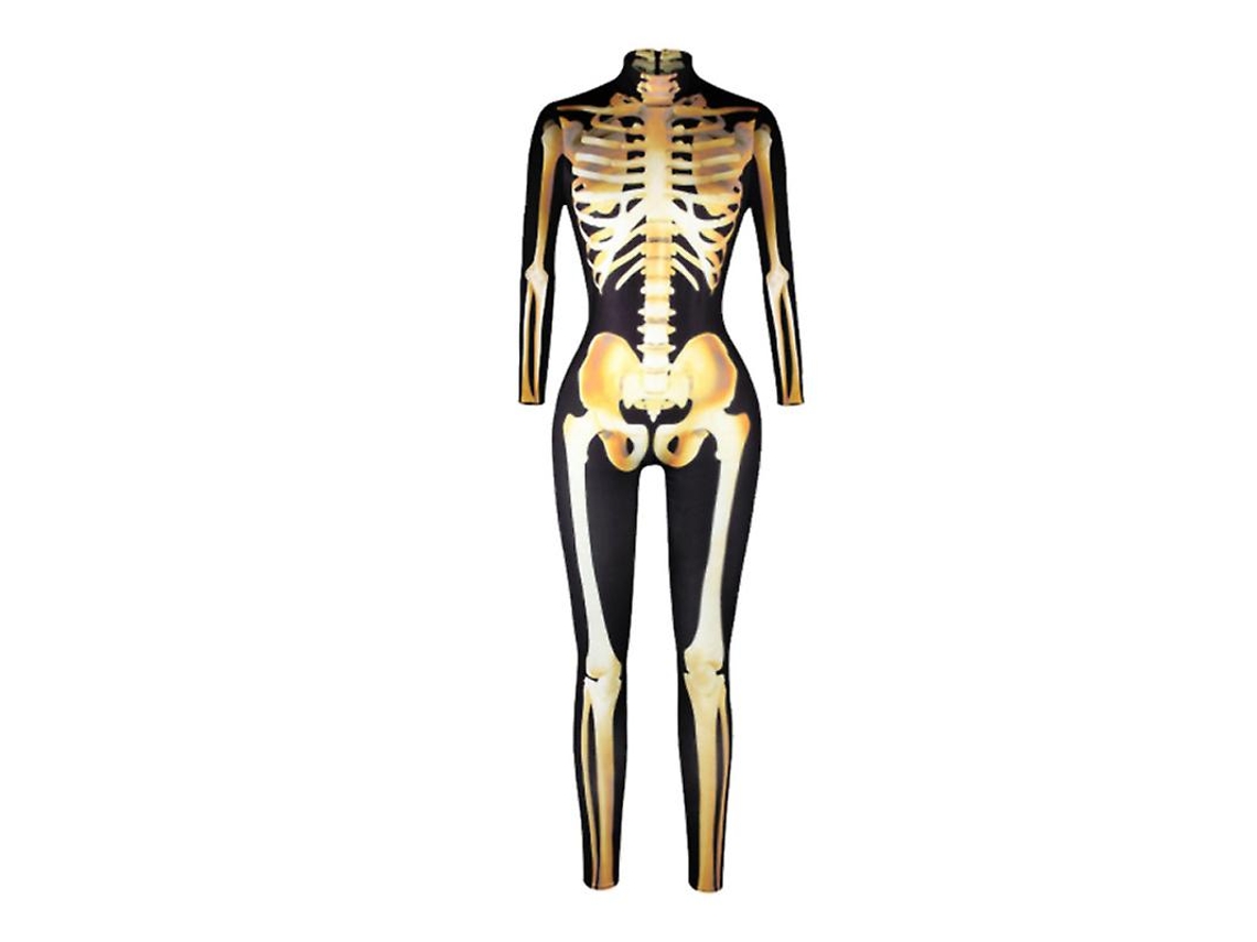 1 Peça Body Feminino para Presentes de Halloween ALLINLESS