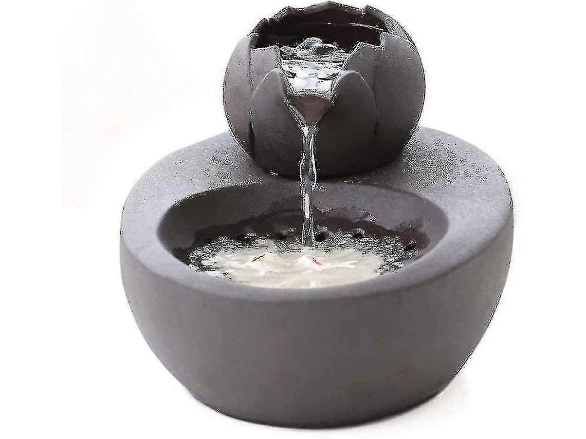 Dispensador Automático De Água, Em Cerâmica, Silencioso, Acabamento Preto, Para Uso Doméstico E Hidratação Diária