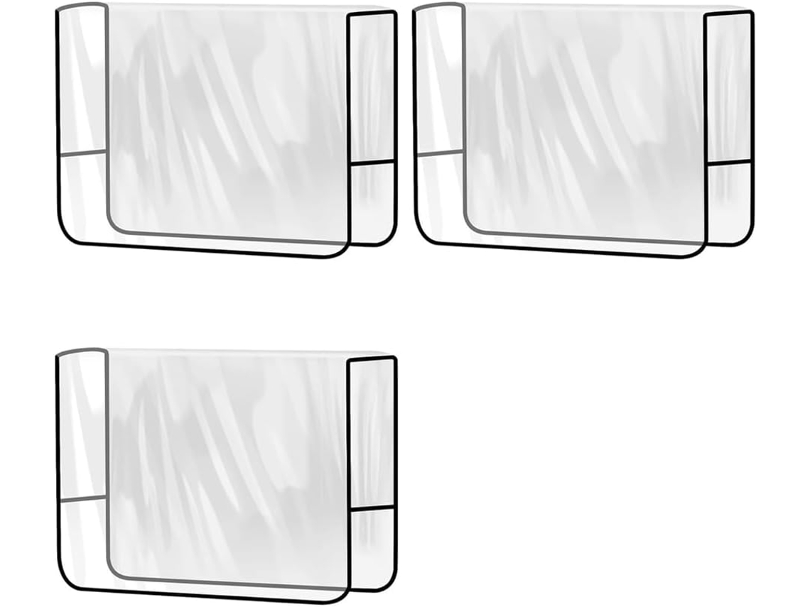 Capas para Cadeiras SFUSHOS, transparentes, para salões de beleza