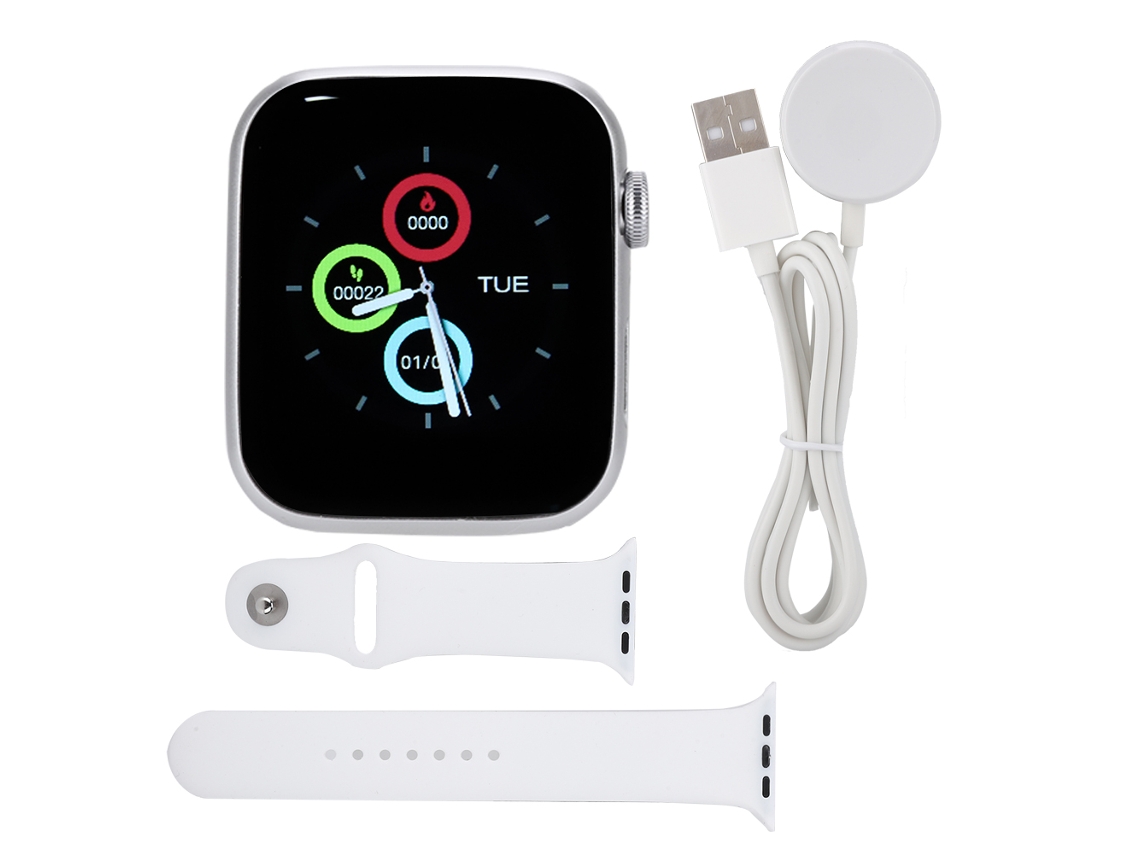 Pulseira de Relógio Inteligente EOOCOO com carregamento magnético e monitoramento de frequência cardíaca