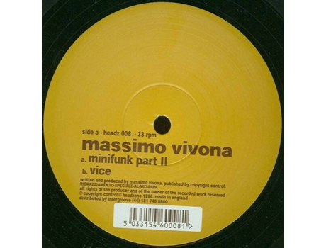 Vinil Minifunk Part Ii / Vice Headzone