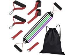 Conjunto De Faixas Elásticas Resistência Para Exercícios | Acessórios Portáteis Látex Natural Pilates, Ioga