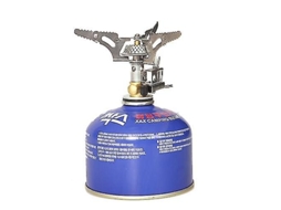 Fogão A Gás De Porcelana Para Acampamento, Fogão Portátil Dobrável, Mini Fogão De Bolso Para Áreas Externas Slowmoose