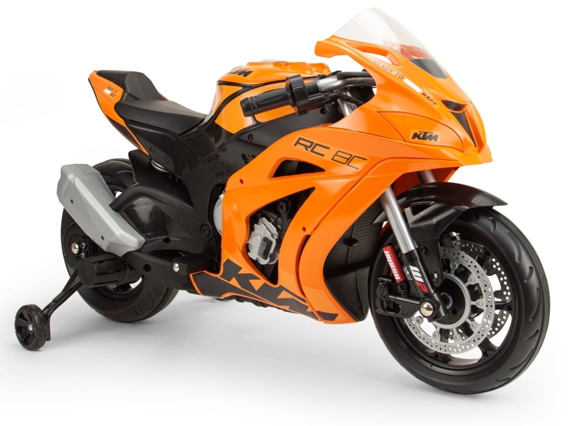 Mota INJUSA Racing KTM RC8C 12V Laranja com Sons (Idade Mínima: 3 anos - 114 x 53 x 62 cm)