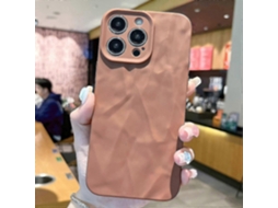 Capa De Tpu Texturizada Para Iphone 15 Pro