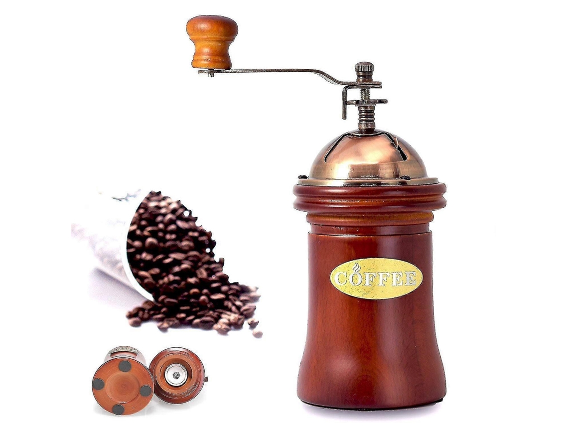 Moedor De Café De Madeira Estilo Vintage Ecocoffee