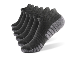 6 Pares de Meias de Tornozelo Esportivas Low Cut, Rápidas Secagem e Absorventes S/MARCA