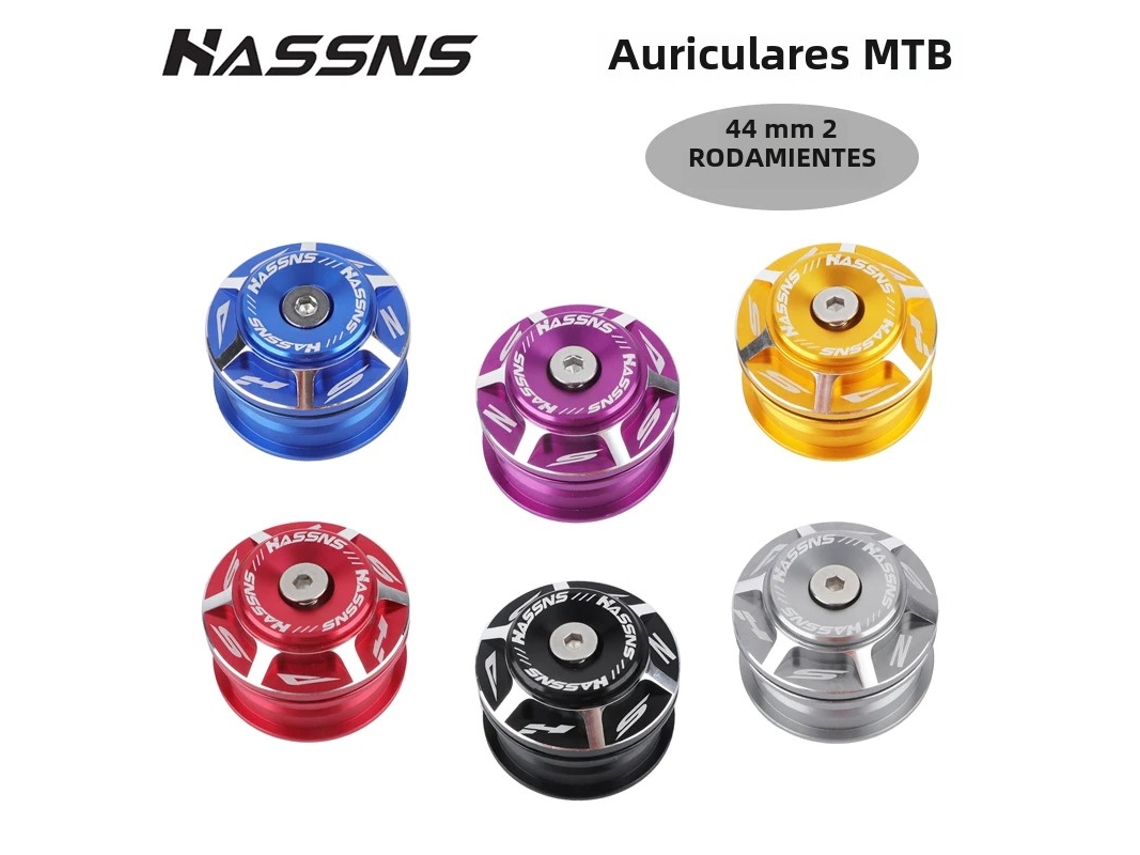 Hassns Mtb Bike Headset 1 1/8 44mm Rolamentos De Pressão Integrados Copos De Garfo Ciclismovayotoy